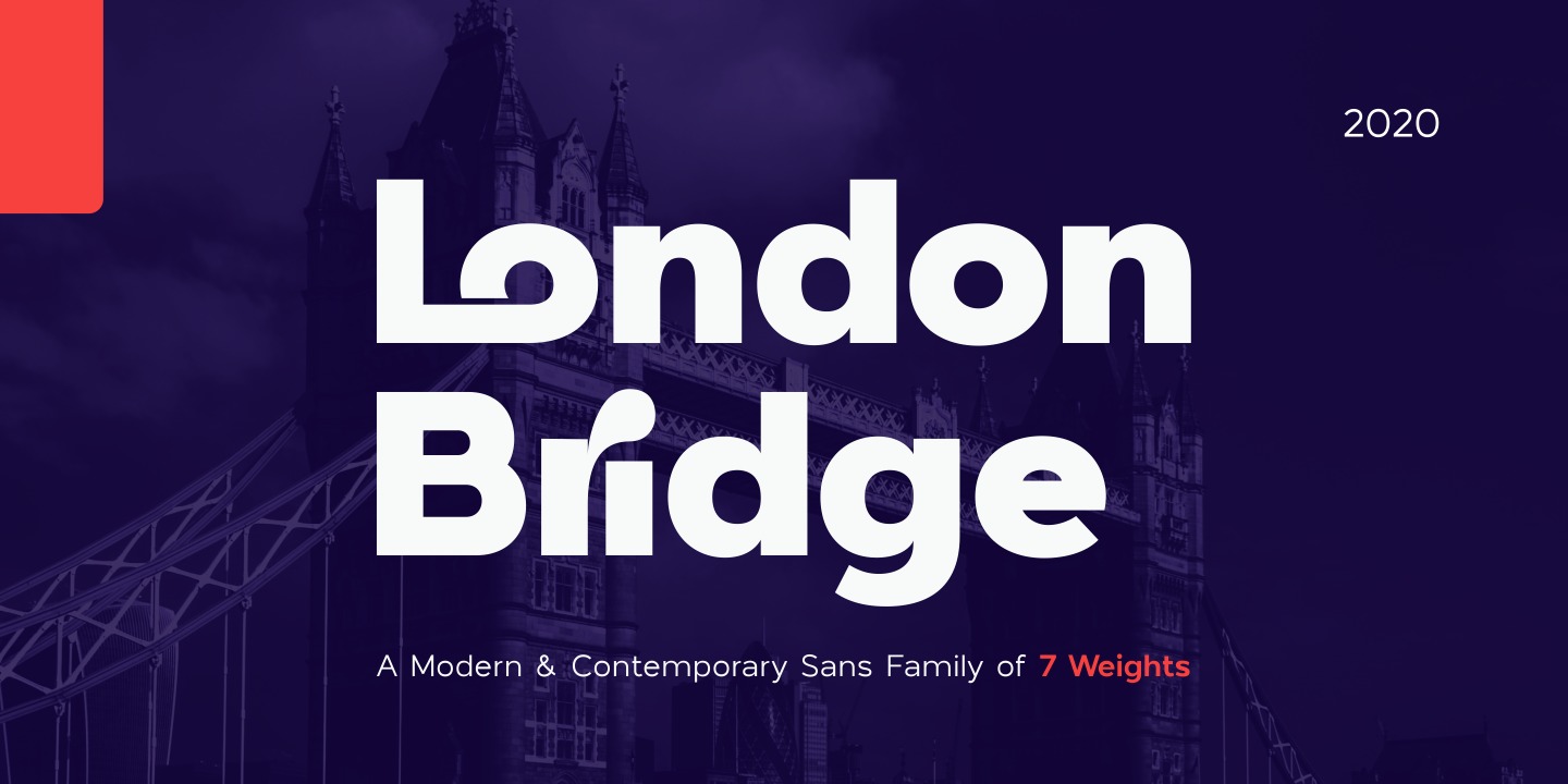 Пример шрифта London Bridge #1